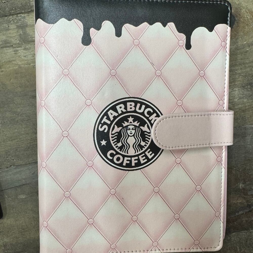 Starbucks Pink A5 Binder